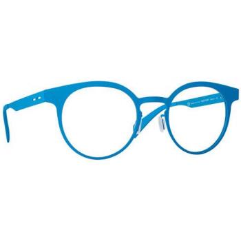 Italia Independent II 5027 027.000 Men's Eyeglasses Blue Size 49 - Blue Light Block Available (Frame Only)