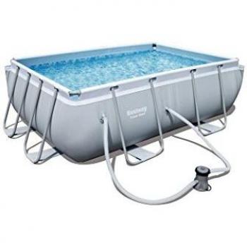 Bestway 8321299 Piscina Rectangular con Depuradora 282x196x84 cm.