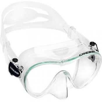 Cressi F1 - Gafas de buceo sin marco, transparente
