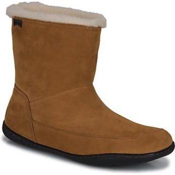Camper Peu Cami Women's Brown Suede Ankle Boots