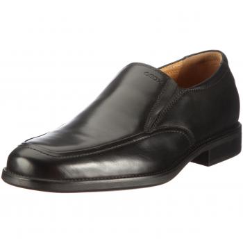 Geox Federico Men's Black Smooth Leather Derby Shoes EU 43