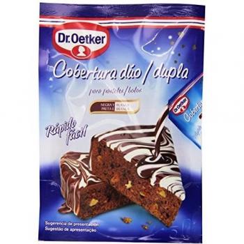 Dr. Oetker Cubertura Dúo Negra Y Blanca, 100 Gramo