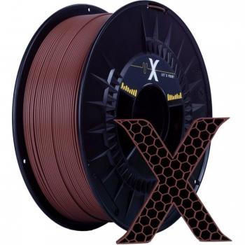 Filamento PLA 1.75 mm 1Kg Chocolate de la marca X Filament