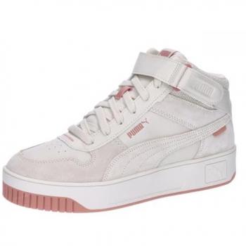 Puma Carina Street Mid Coquette Women's Sneakers - White/Beige/Ecru