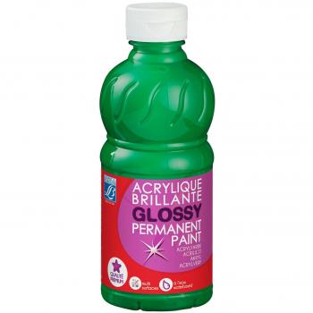 L&B Pintura acrílica, Color Verde, 250 ML
