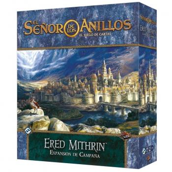 Ered Mithrin Expansión de Campaña - Juego de Mesa El Señor de los Anillos LCG, Edad Recomendada 14 Años, Fantasy Flight Games