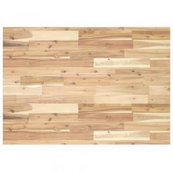 Untreated Solid Acacia Wood Desk Top 80x70x2 cm