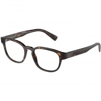Dolce & Gabbana DG3340 502 Men's Eyeglasses Tortoiseshell Size 53 - Frame Only, Blue Light Block Available