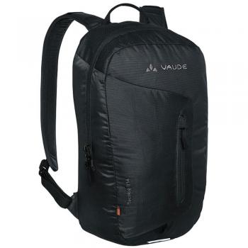 Vaude Teco Log II - Mochila de senderismo, color negro, talla 14 Litre