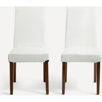Conjunto de 2 elegantes fundas para silla - El Corte Inglés