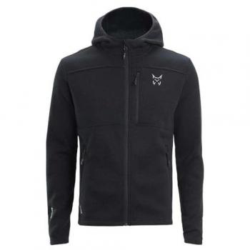 Chaqueta de forro polar con capucha Altus Seneca I30 para hombre en color negro, talla XXL