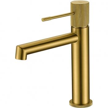 Grifo de lavabo alto oro cepillado Imex Products BDD038-3OC