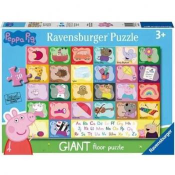 Ravensburger Puzzle Gigante El Alfabeto de Peppa Pig 30 piezas
