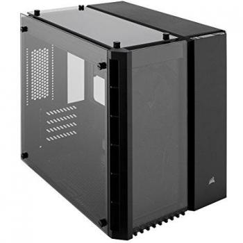 Corsair Crystal Series 280X - Caja de PC, ATX, tres paneles de cristal templado sin iluminación Nessun LED, Negro