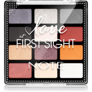 Note Cosmetique Love At First Sight Eyeshadow Palette 203 Freedom to Be 12x1.3g