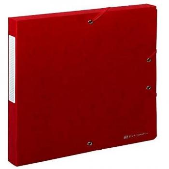 Exacompta 50705E - Carpeta de proyecto con goma, color rojo