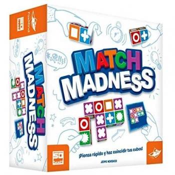 Entretenido Juego de Mesa Match Madness para Todas las Edades