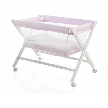 Takta  Topos - Minicuna, color rosa