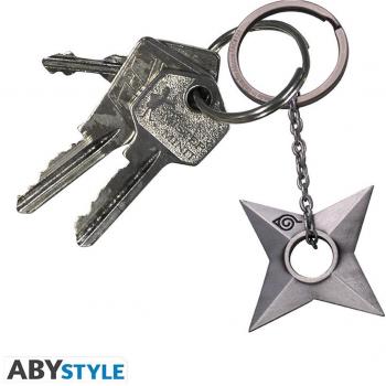 Llavero 3D Abystyle Naruto Shippuden Shuriken Konoha