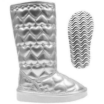 Botas - 4494-heartsquiltj - Bambini - Silver - 27