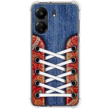 Funda Antigolpes de Silicona con Diseño de Zapatillas 11 para Xiaomi Poco C65