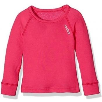 Odlo 190859 - Camiseta de manga larga para niña, 190859, magenta, 98