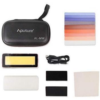 UKHP Aputure AL-MW IP68 10m Underwater Pocket Size 10W LED Light with Metal Body Cleaning Cloth