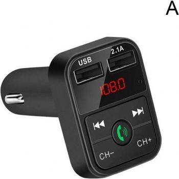 Cargador Rápido USB Bluetooth 3.1A para Coche con Kit de Manos Libres y Reproductor de Audio MP3