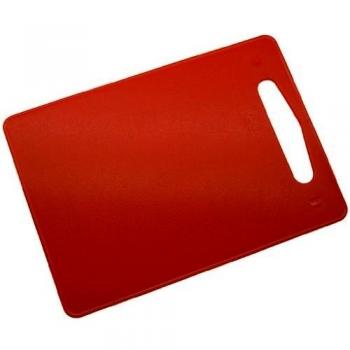 Fackelmann Tabla Cocina 34X24Cm, Polietileno LLDPE, Rojo