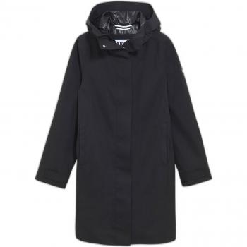 Aigle Women's Long Hooded Waterproof Jacket MTD®