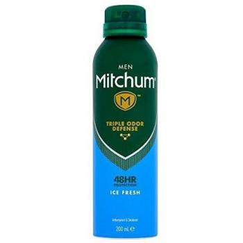 Desodorante Spray Mitchum Men Ice Fresh 200ml - Protección Antitranspirante 48 Horas y Triple Defensa contra Olores