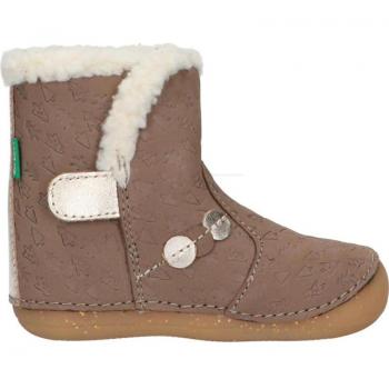 Botas de Niña KICKERS 909740-10 SO WINDY NUBUCK 123 TAUPE OR FANTAI