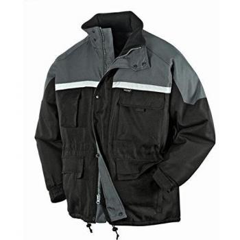 Texxor 4130 - Winterjacke malmö, chaqueta de trabajo acolchado con capucha de tormenta xl, negro,