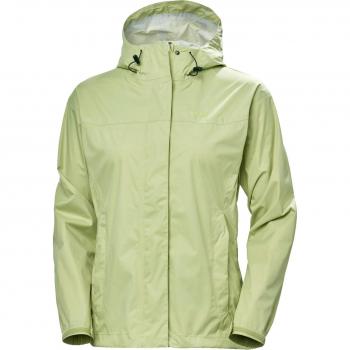 Helly Hansen Women's Loke Waterproof Hooded Hiking Jacket Green L