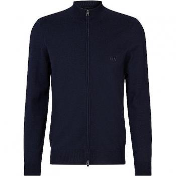 Hugo Boss Men's Blue Regular Fit Cardigan Sweater Size M