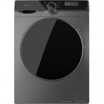 Lavadora Cecotec Bolero DressCode 121000 Steel Carga Frontal 12kg 1400rpm Spa Care Clase A Acero Inoxidable Gris 85cm 14 Programas