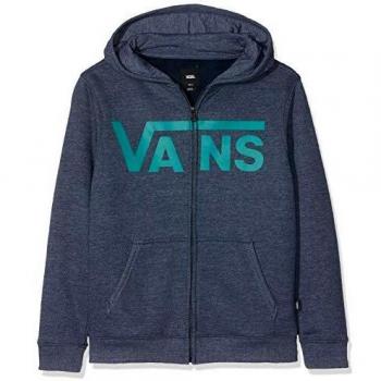 Vans Classic Zip Hoodie Boys Sudadera, Azul