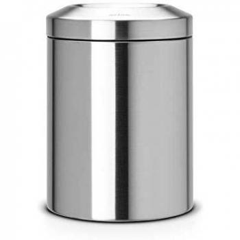 Brabantia 7L Flame Guard Matte Steel Trash Can