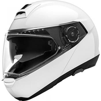 SCHUBERTH C4 Pro Blanco Brillante Modulares Casco De Motocicleta Tamano XS