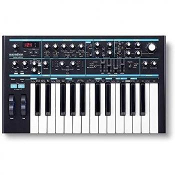 Novation Bass Station II Analogue Monosynth – includes 64 factory patches, pattern-based step sequencer and arpeggiator, two oscillators plus an additional sub oscillator