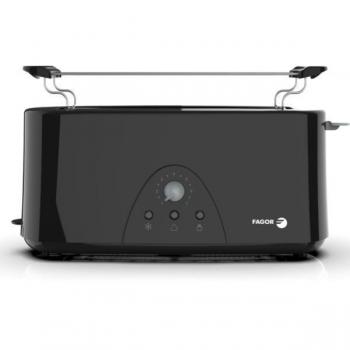 Tostador Fagor LongToast FGE346AB 980W 1 Ranura Extra Ancha Negro 41x11,5x18cm