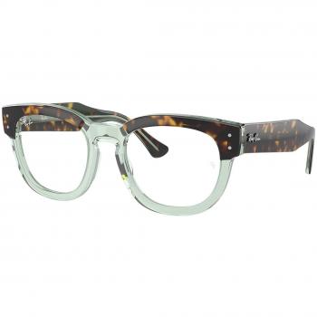 Ray-Ban RX0298VF Mega Hawkeye Asian Fit 8249 Men's Eyeglasses Green Size 50 (Frame Only) - Blue Light Block Available