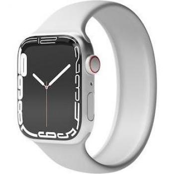 Correa de Silicona Vonmählen Solo Loop Gris Claro para Reloj 42/44/45/49mm