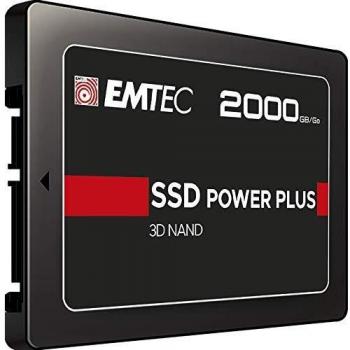 Emtec Power Plus X150 SSD 2TB SATA III 3D NAND (500MB/s Write) ECSSD2TX150