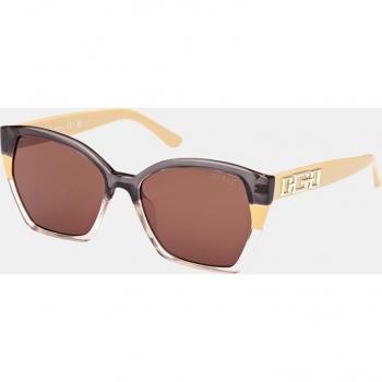 Guess Trendy Yellow Butterfly Women's Sunglasses 55MM