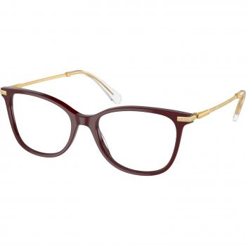 Swarovski SK2010 1008 Armazones para Mujer Borgoña Lentes Recetados Gafas Recetadas 52