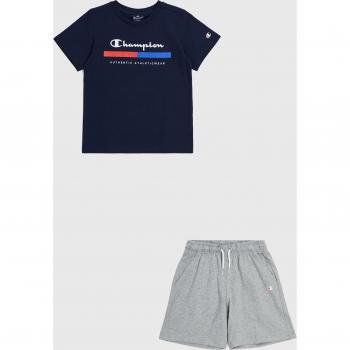 Conjunto de niño Champion - Marino/Gris