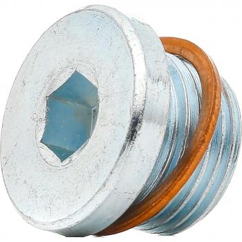 Tapón roscado ELRING 877.870 para cárter y colector de aceite, compatible con diversas marcas de vehículos, fabricado en material resistente a la corrosión, diseño hermético para evitar fugas, fácil instalación y
