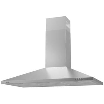 Campana Extractora Piramidal Svan 90cm Inox SCPP901BX, Potencia 66,5m³/h, Tiro Doble, 3 Velocidades, Filtro Lavavajillas