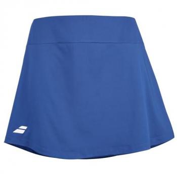 Falda Babolat Play para Mujeres - Azul Oscuro, con tecnología de seguimiento de rendimiento, tejido ligero y transpirable, diseño moderno y ajuste cómodo